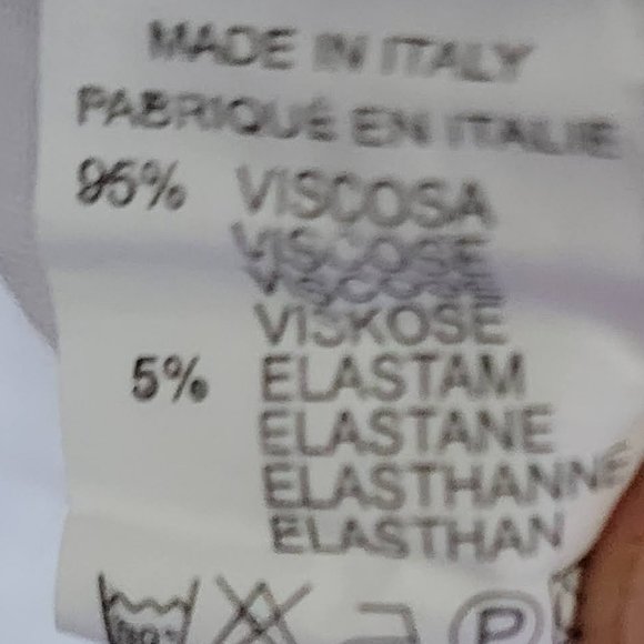 Cherishh Made in Italy White Lace Embroidered Tank Top *** No Size Tag *** - Picture 9 of 12